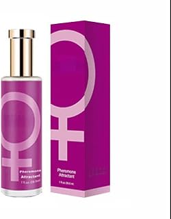 Phormomena Attractant Perfume for Her, Purple, Gold Cap, 0.1 fl oz, Spray Fragrance, pheromone perfume