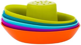Boon Stacking Boats Bathing Toys (Pack of 5)