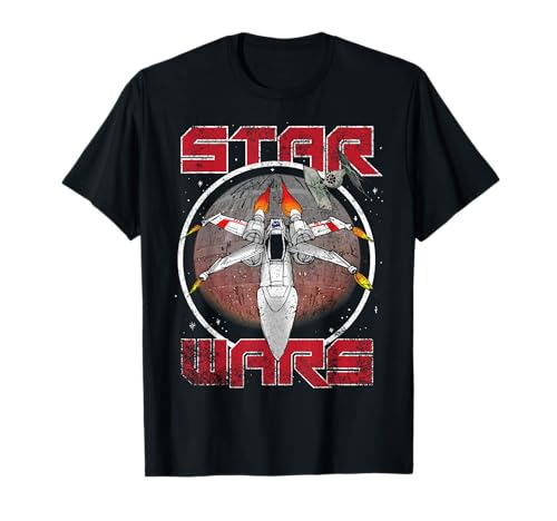 T-shirt Star Wars X-Wing imprimé haute définition Line-Drive Fade