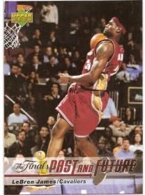2006 Upper Deck NBA The Finals Basketball Promotional Card Basketball Card (2006) #LJ-23 LeBron James