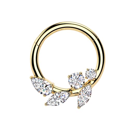 [HSP] ZOgO 16G a8mm S[h @C WG qWt[v t[vsAX NbJ[ ^b` {fBsAX 316L XeX wbNX {fBsAX