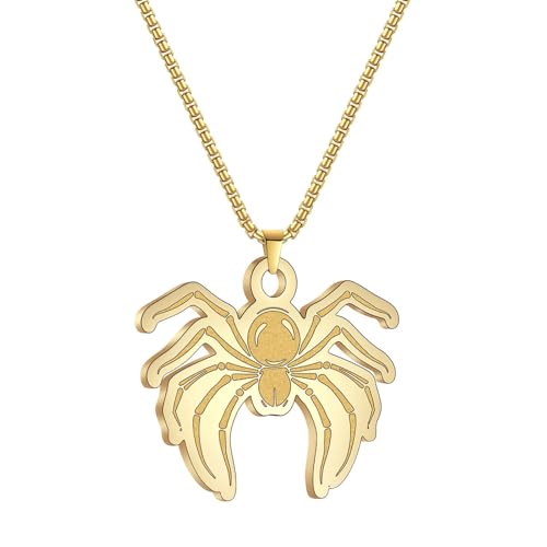 Collier en acier pendentif dessin animé ZXQUEGF : fini les bijoux qui ternissent