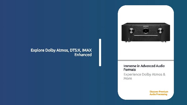 Watch Marantz SR6015 9.2 Channel 8K AV Receiver on Amazon Live