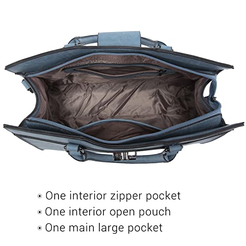 Bolso Satchel Monograma Dasein para Mujer Set 2 pzas miniatura 4