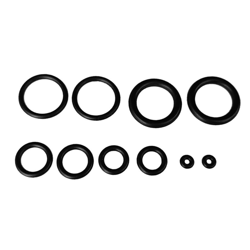 Kit O-Ring Gomma do nurkowania 10 sztuk, zestaw naprawczy, różne rozmiary