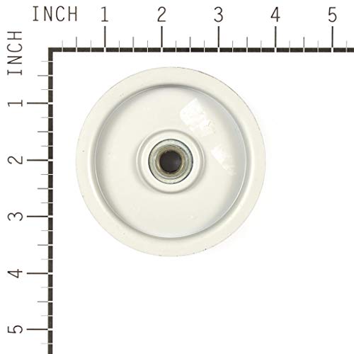 Oregon 34-009 Steel Flat Idler Pulley, Silver