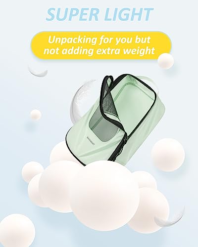 Image of BAGSMART Compression Packing Cubes for Travel, 6 /5 /4set Lightweight Packing Organizers, Summer Travel Essentials Suitcase Organizer Bags Set