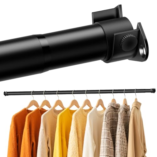 AIZESI Ausziehbare Kleiderstange - Praktische und universelle Stange für Schrank, Garderobe & Wohnmobile