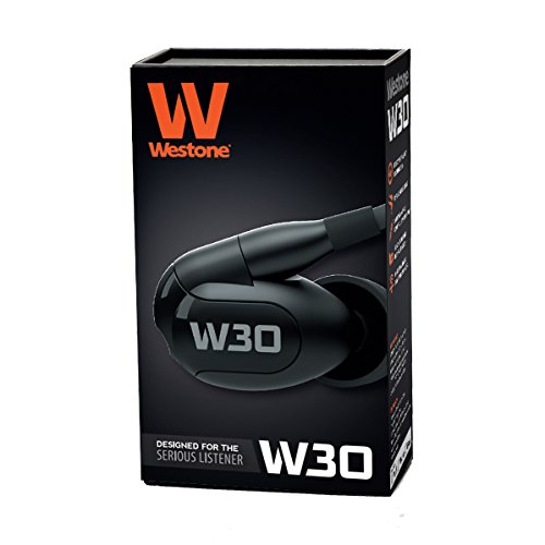 Westone W30 Triple-Driver True-Fit Earphones With Mmcx Audio Cable And 3 Button Mfi Cable With Microphone #TOP4