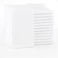 Kit 10 Panos de Prato Copa Branco Tecido Sarja Algodão Macio