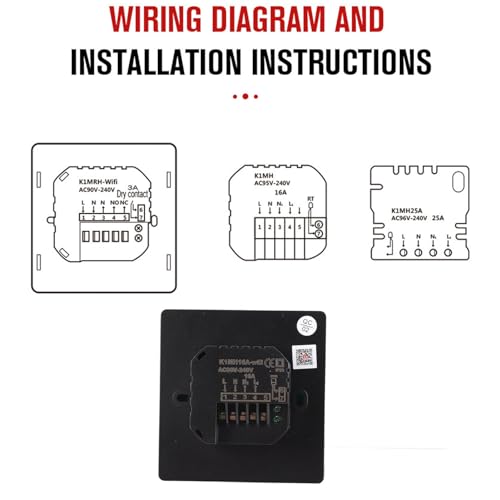 Thermostat Intelligent WiFi Programmable pour Éviter le Gaspillage d'Énergie