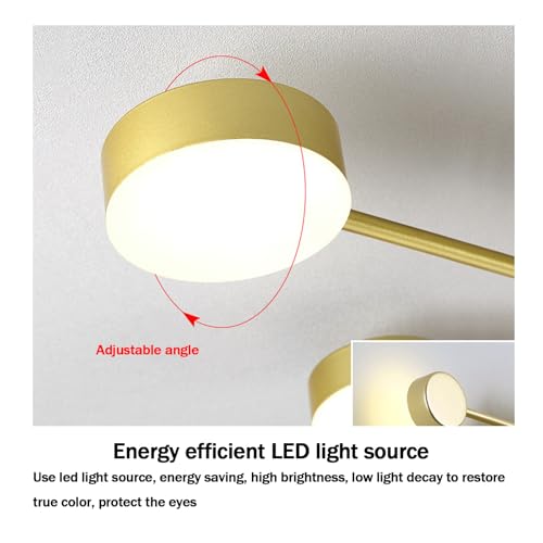 Lampe de plafond dimmable avec télécommande pour régler l'ambiance - 4