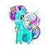 Decora Ponyz Unicorn Dolls 2-Pack – Heather & Kat | Customizable Pony Dolls with Stickers, Flutter Wings & Rooted Hair | Collectible Fashion Pony Toys for Kids Girls Ages 4+