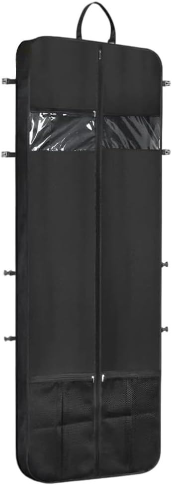 72Inch Wedding Dress Garment Cover Dustproof Storage Bag Foldable Clothes Protectors for Home Use Oxford Fabric
