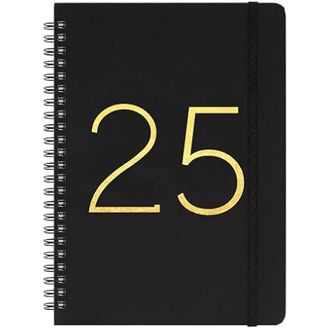 2025 Planner - 2025 Weekly Monthly Planner from Jan.2025 - Dec. 2025, Calendar Planner 2025 with Tabs, Inner Pocket, 6.4'' x 8.5'' Cover