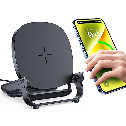 Chargeur sans fil Beeasy support téléphone amovible noir