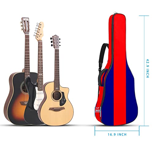 Housse imperméable pour guitare acoustique avec double bandoulière et poche Motif étoiles spatiales planètes avec fusées… - Les Beatles, Paul McCartney, John Lennon, RIngo Starr, George Harrison Housse imperméable pour guitare acoustique avec double bandoulière et poche Motif étoiles spatiales planètes avec fusées… – Image 6
