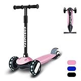 🛴SICHERHEITSGARANTIE: KORIMEFA Kinderroller haben die CE-EN Zertifizierung bestanden und garantieren Sicherheit, Ungiftigkeit und Komfort für Kinder. Wir gewähren 2 Jahre Garantie. Unsere Aufrichtigkeit spiegelt sich in jedem Detail des Produkts wider: Verbreitertes rutschfestes Deck, weiches Griffgefühl, verdickte Bremsen usw. Wenn Sie mit unserem Kinderroller nicht zufrieden sind, kontaktieren Sie uns bitte und unser exzellentes Team wird alle Ihre Probleme lösen