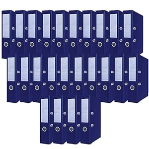 OFFICE PRODUCTS Ordner A4, 24er Pack, Blau