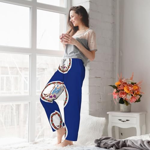 Pyjama drapeau de Virginie extensible pour des soirées cocooning douillettes