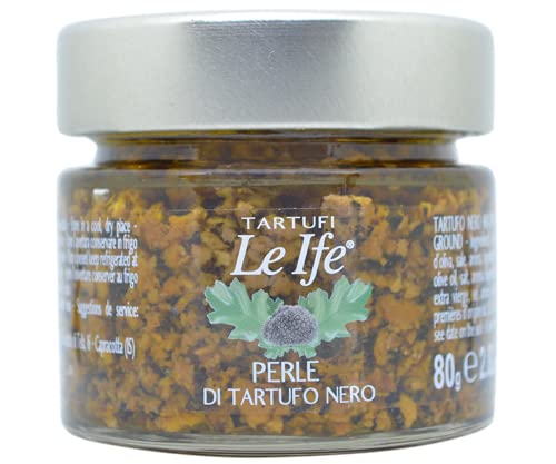 Tartufi Le Ife - Pearls of Black Truffle 80 gr / 2.82 Oz