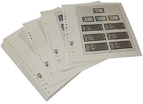 Lindner-T Vordruckblätter T220A/07 Portugal Automatenmarken- Jahrgang 2007-2012