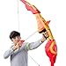 Nerf Pyrostrike Megabow, 42-Inch Bow Fires Arrows Up to 105 Feet, 2 Arrows with Soft Tips, Kids Outdoor Toys & Gifts, Ages 10+ (Amazon Exclusive)
