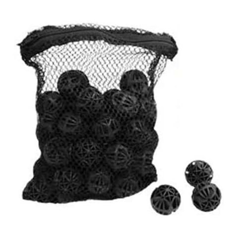 StillCool Black Aquarium Fish Tank Filter Bio-Balls Filtration (50PCS) Cover