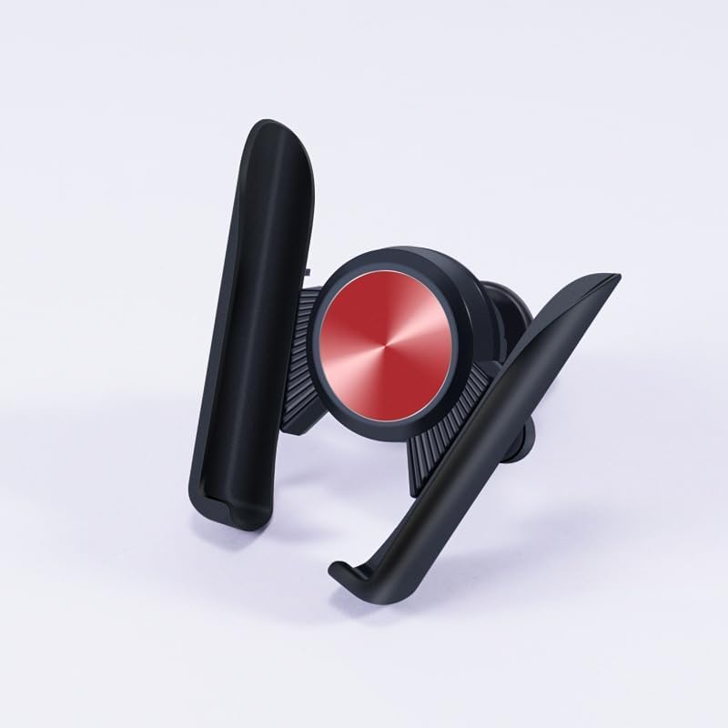 Car Phone Holder for Renault Mégane E-Tech 5 (V) I 2022-2024, Mobile Phone Holders for Air Vent Mount Smartphone Support Stand Car Accessories,Red