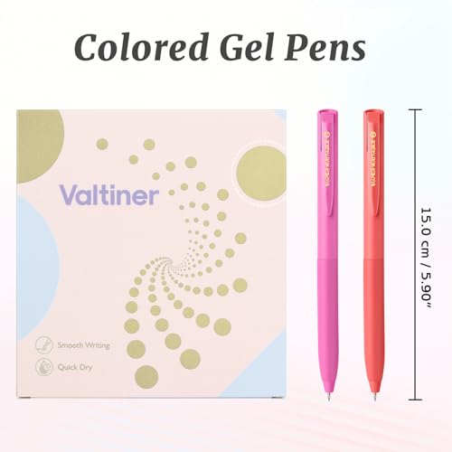10 bolígrafos gel colores surtidos punta fina 0.5 mm miniatura 2