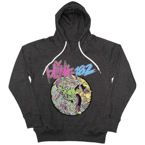 Sweat Blink 182 Overboard sweat-shirt capuche homme merch rock M