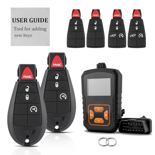 GQ4-53T DIY Key Fob Replacement Kit for Jeep Cherokee 2014