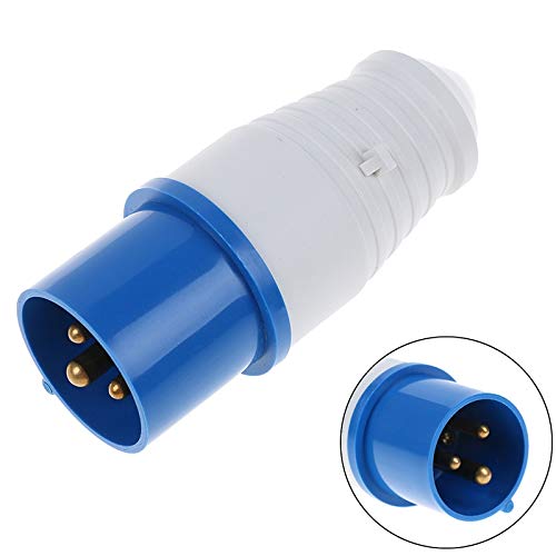 Miniatura 2 de Davitu Suministros de equipos eléctricos - 1pc 16Amp Plug 16A Socket Montable Socket Agua Resistente a la intemperie Conector eléctrico