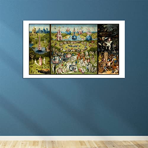Affiche encadrée The Garden of Earthly Delights Bosch impression d'art premium - 4