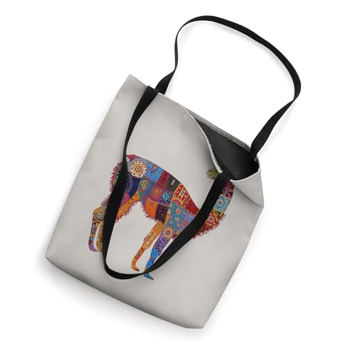 Bolsa Tote Colorida con Diseño de Alpaca Peruana miniatura 2