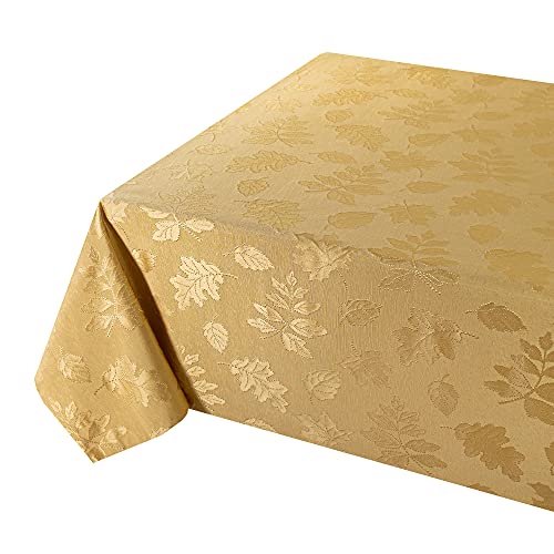 image for Benson Mills Harvest Legacy Damask Fabric Table Cloth Fall, Harvest, a