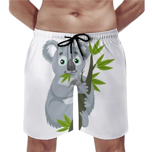 Swim trunk avec poches UMENG short de bain homme koala maillot de bain taille S