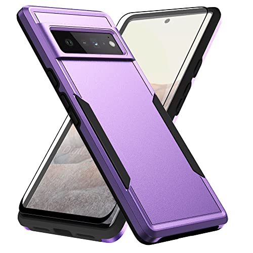 Coque Google Pixel 6 Pro antichoc fine violette protection écran