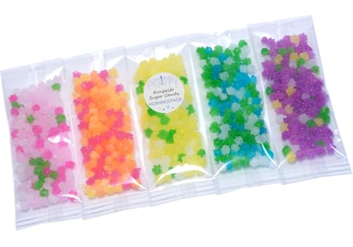 Dulces de Azúcar Konpeito Estrella 5 tipos Japón miniatura 1
