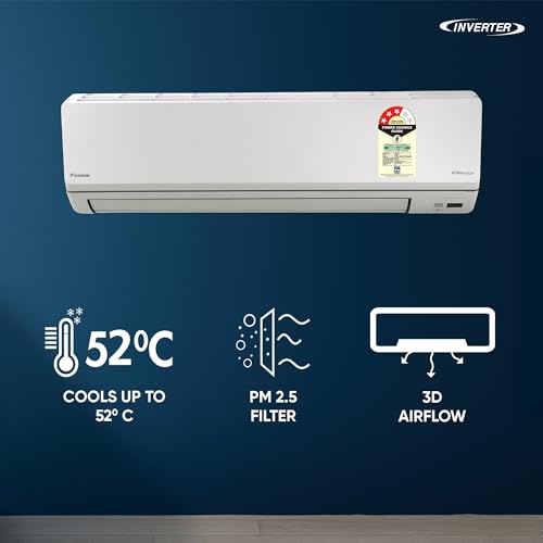 Daikin 2.0 Ton 3 Star Inverter Split AC (FTKL71XV16) — view 2