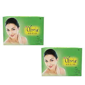Herb Bleach For Sensitive Skin 60g With Haldi|Chandan|Aloe Vera|Nimbu - Pack of 2
