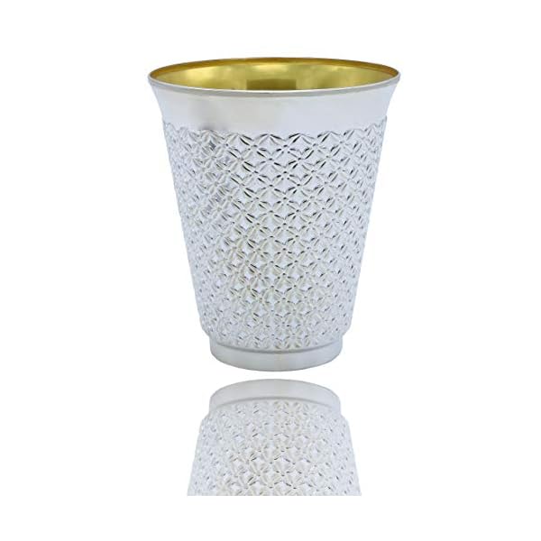 Exquisite 100 Pcs 50 Sets of 5.5 oz Disposable Plastic Kiddush Cup
