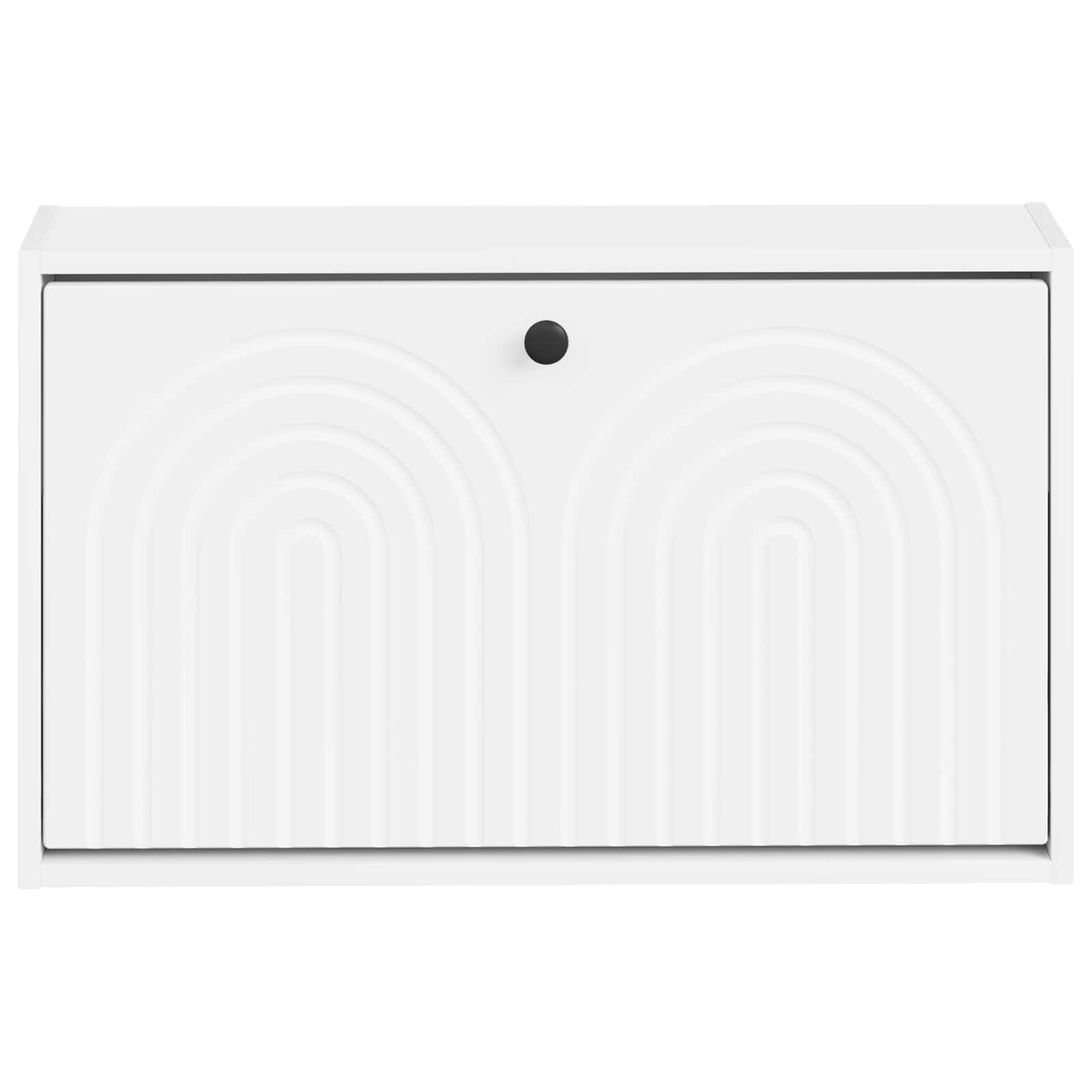 ALKMAAR Szafka ścienna na buty 71x17x43 cm Drewno kompozytowe