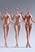 Fremego 1/6 Scale Female Body,Super Flexible Seamless Strong Muscler Figure 12inch Large Bust Pale Skin Makeup Version Body with Detachable Feet Collection