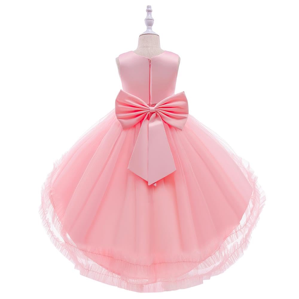 Lito Angels Robe asymétrique Fille en Tulle