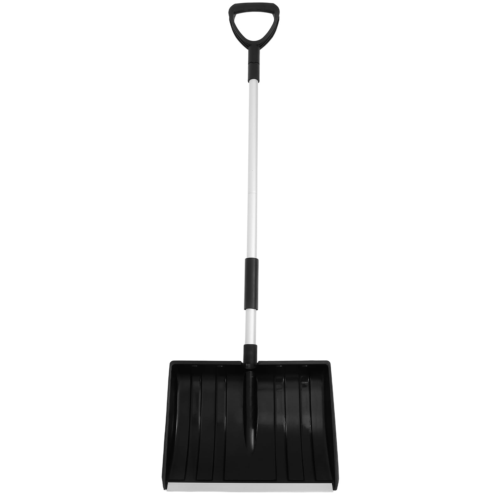Schwere Hochleistungs-Schneeschaufel mit Großvolumen | Robuste Alu-Konstruktion, ergonomischer Teleskopgriff Für Hof, Garten, Auffahrt & gewerbliche Einsätze