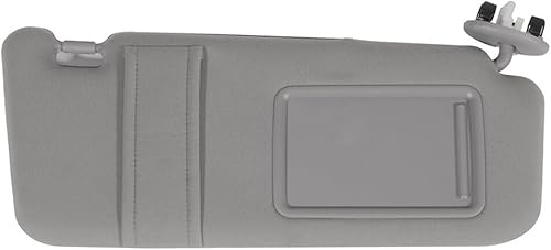 Miniatura 314 de SCITOO Visera solar para automóvil con espejo apto para 2010-2015 para CX-9 gris con techo solar (lado izquierdo del conductor)