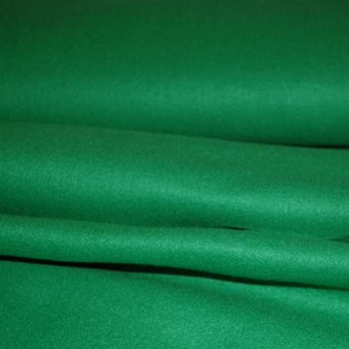 Feutrine épaisse 3 Mm Couleur Verte Au Mètre - 100 Cm De Large - Neuf Pour Loisirs Créatifs