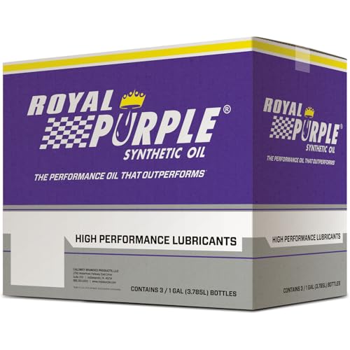 Image of Royal Purple 36530-6PK HPS 5W-30 Synthetic Motor Oil with Synerlec Additive Technology - 1 qt. (Case of 6)