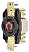 30A Twist-Lock Receptacle 3P 4W 480VAC L16-30R BK